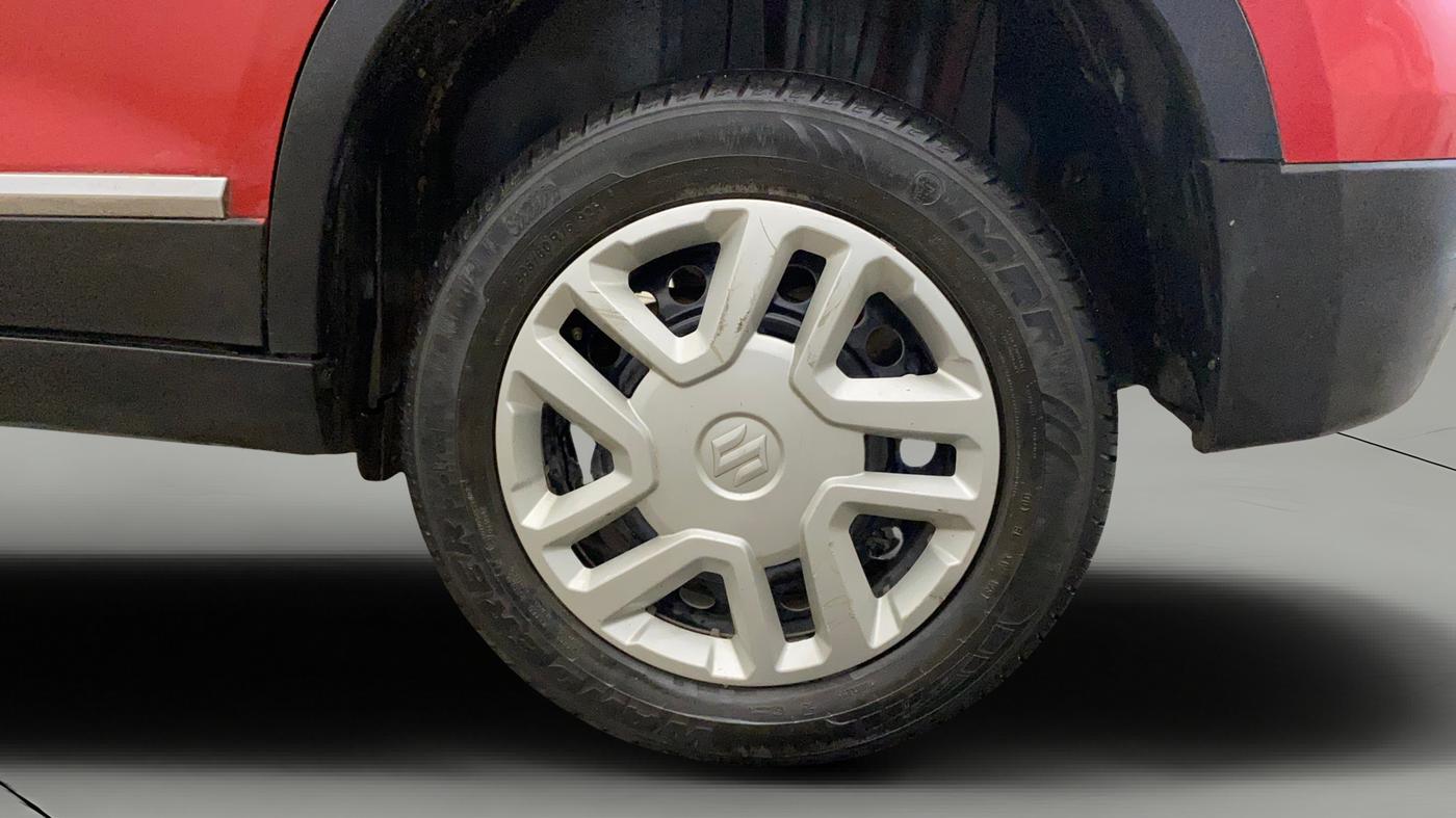2021 Maruti Vitara Brezza VXI, Petrol, Manual, 52,709 km, Left Rear Wheel