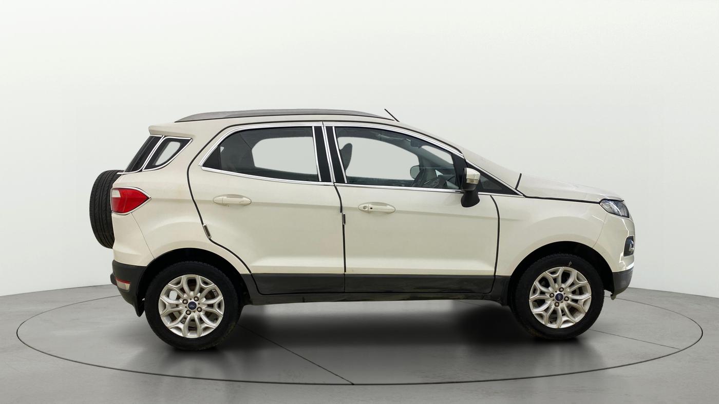 2017 Ford Ecosport TITANIUM 1.5L PETROL, CNG, Manual, 68,325 km, Right Side View