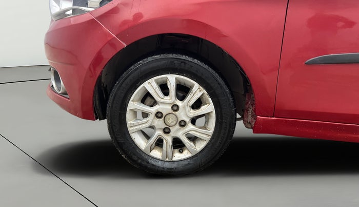 2018 Tata Tiago XZA PETROL, Petrol, Automatic, 48,566 km, Left Front Wheel