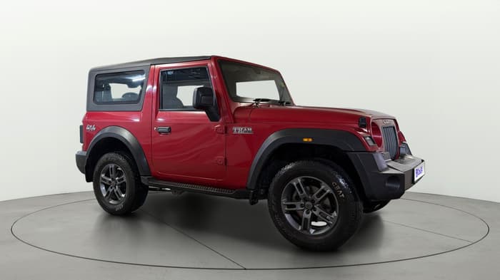 2021 Mahindra Thar LX HT PETROL 4WD MT, Petrol, Manual, 29,132 km, Right Front Diagonal