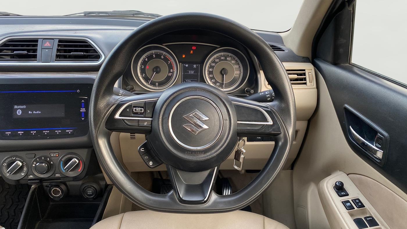 2022 Maruti Dzire VXI CNG, CNG, Manual, 77,499 km, Steering Wheel Close Up