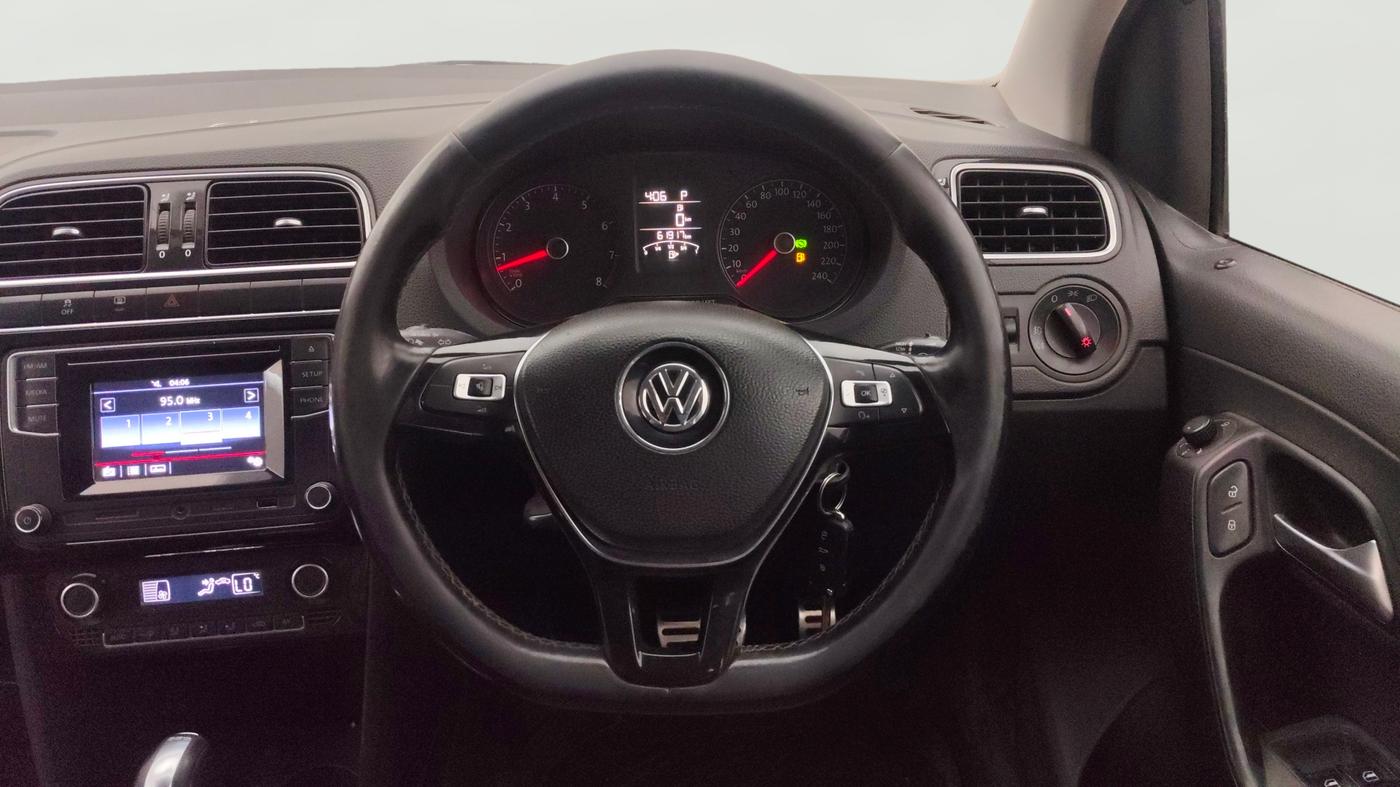 2017 Volkswagen Polo GT TSI AT, Petrol, Automatic, 61,804 km, Steering Wheel Close Up