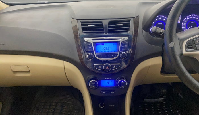 2013 Hyundai Verna FLUIDIC 1.6 VTVT SX, Petrol, Manual, 61,425 km, Air Conditioner