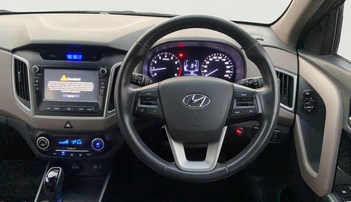 2016 Hyundai Creta SX PLUS AT 1.6 PETROL, CNG, Automatic, 61,285 km, Steering Wheel Close Up