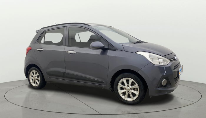 2014 Hyundai Grand i10 ASTA AT 1.2 KAPPA VTVT, Petrol, Automatic, 1,12,492 km, Right Front Diagonal