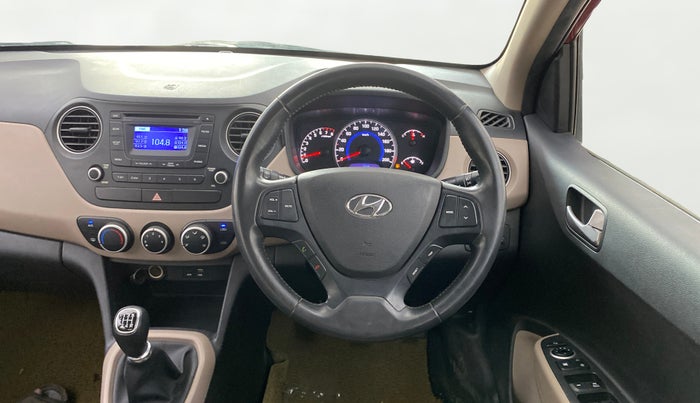 2016 Hyundai Grand i10 ASTA (O) 1.2 KAPPA VTVT, Petrol, Manual, 60,614 km, Steering Wheel Close Up