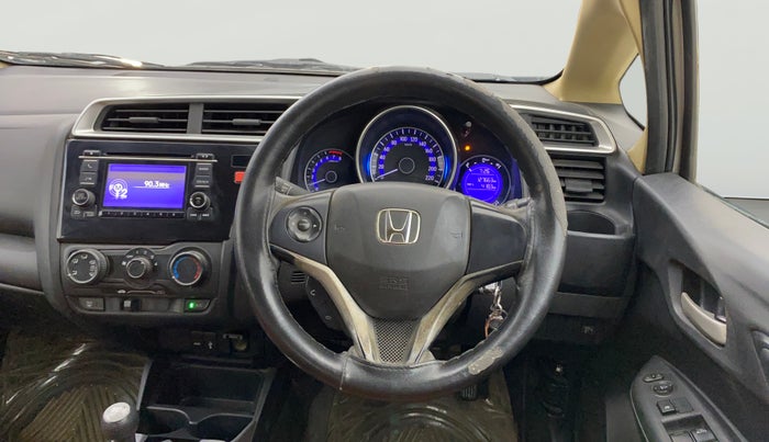 2016 Honda Jazz 1.2L I-VTEC SV, Petrol, Manual, 1,27,663 km, Steering Wheel Close Up