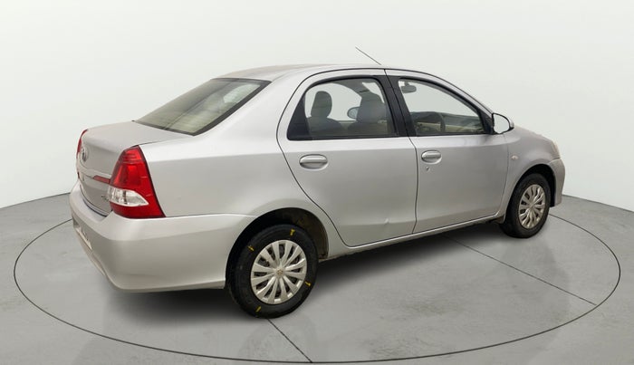 2016 Toyota Etios G, Petrol, Manual, 1,45,498 km, Right Back Diagonal