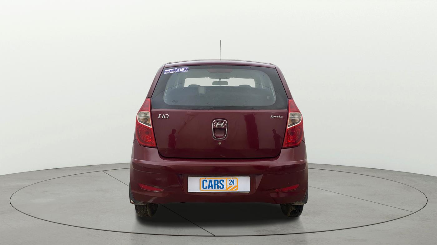 2015 Hyundai i10 SPORTZ 1.1, Petrol, Manual, 50,075 km, Back/Rear