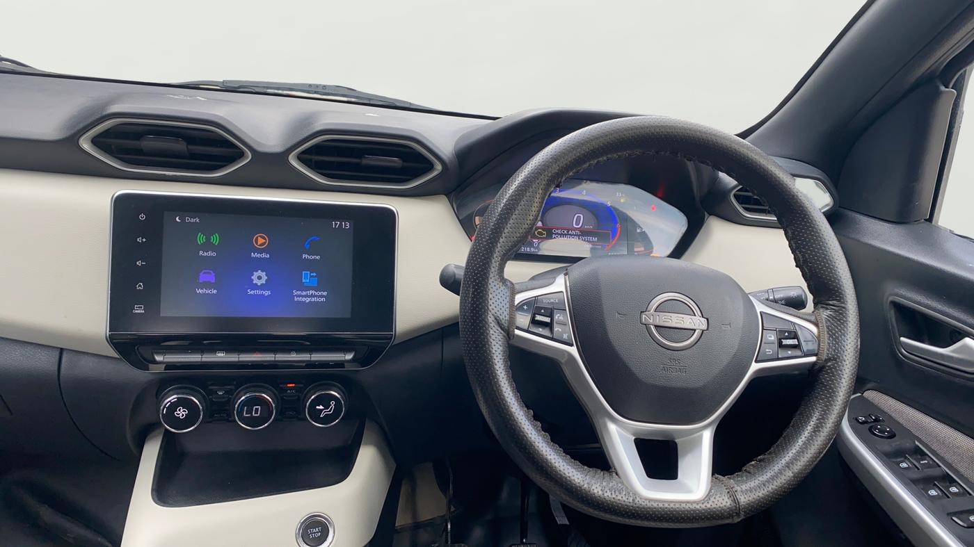 2021 Nissan MAGNITE XV TURBO, Petrol, Manual, 66,638 km, Steering Wheel Close Up