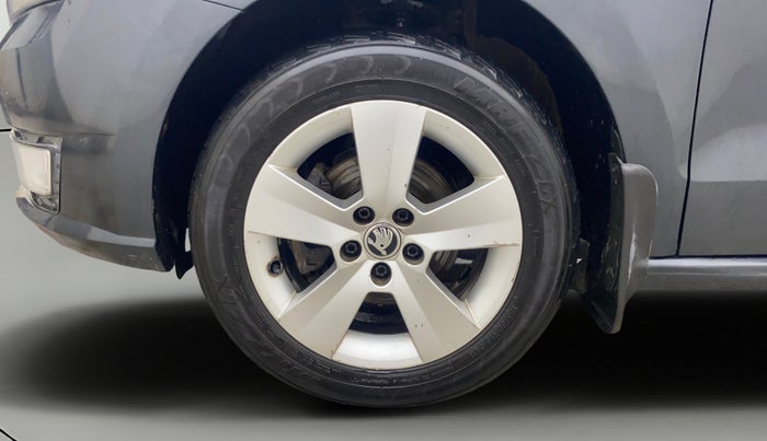 2018 Skoda Rapid AMBITION 1.5 TDI AT, Diesel, Automatic, 1,31,856 km, Left Front Wheel