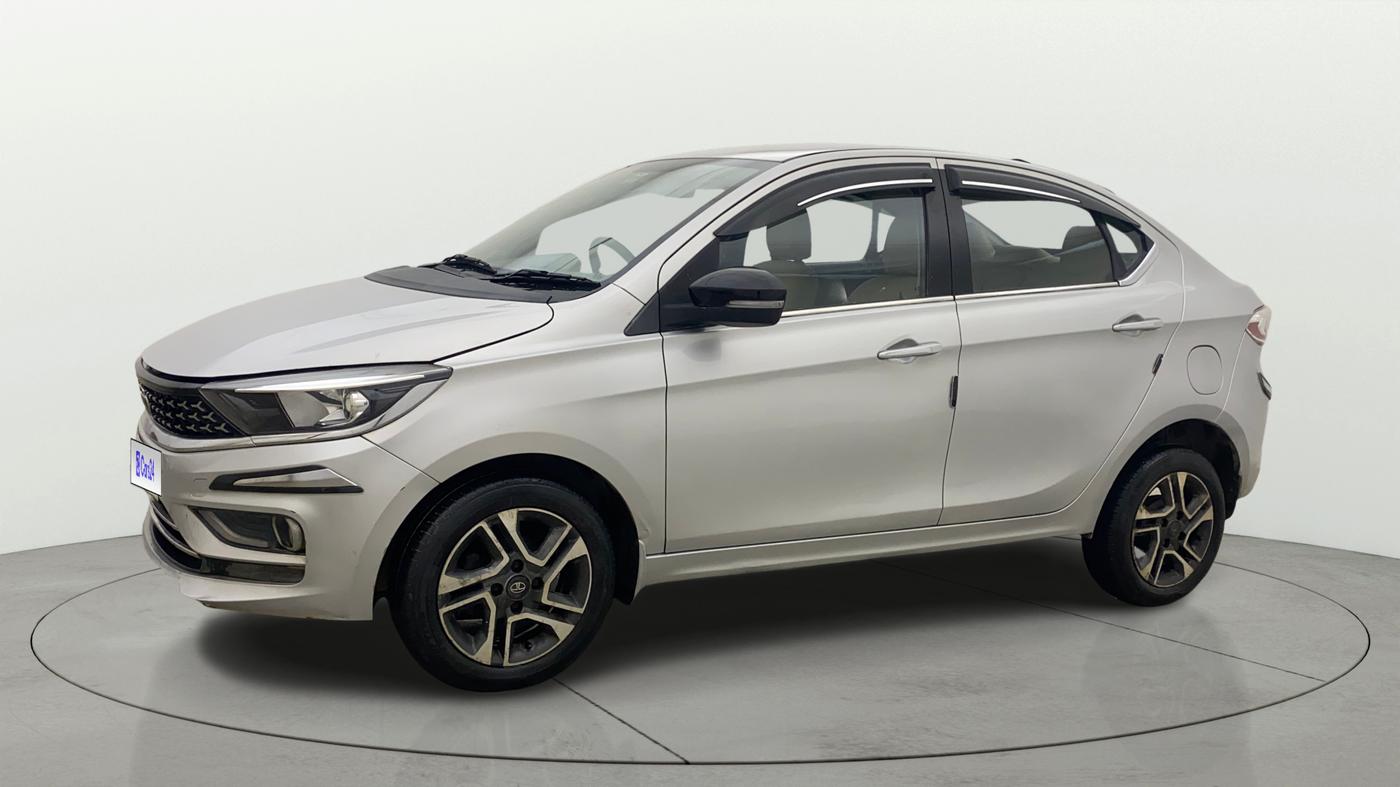 2021 Tata TIGOR XZA PLUS PETROL, Petrol, Automatic, 38,876 km, Left Front Diagonal