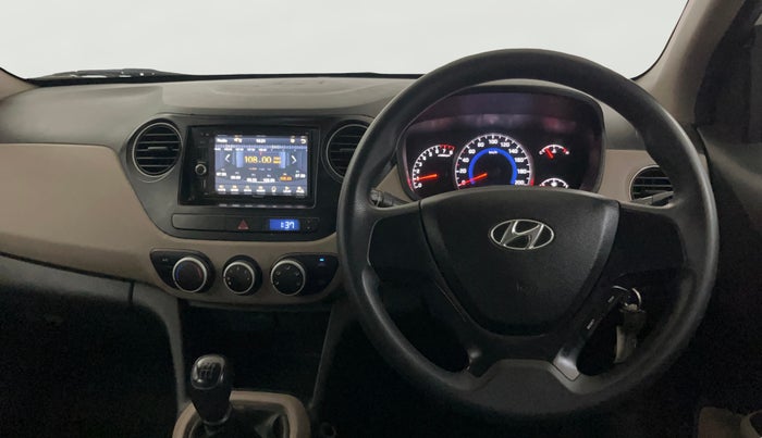 2015 Hyundai Grand i10 MAGNA 1.2 KAPPA VTVT, Petrol, Manual, 45,912 km, Steering Wheel Close Up