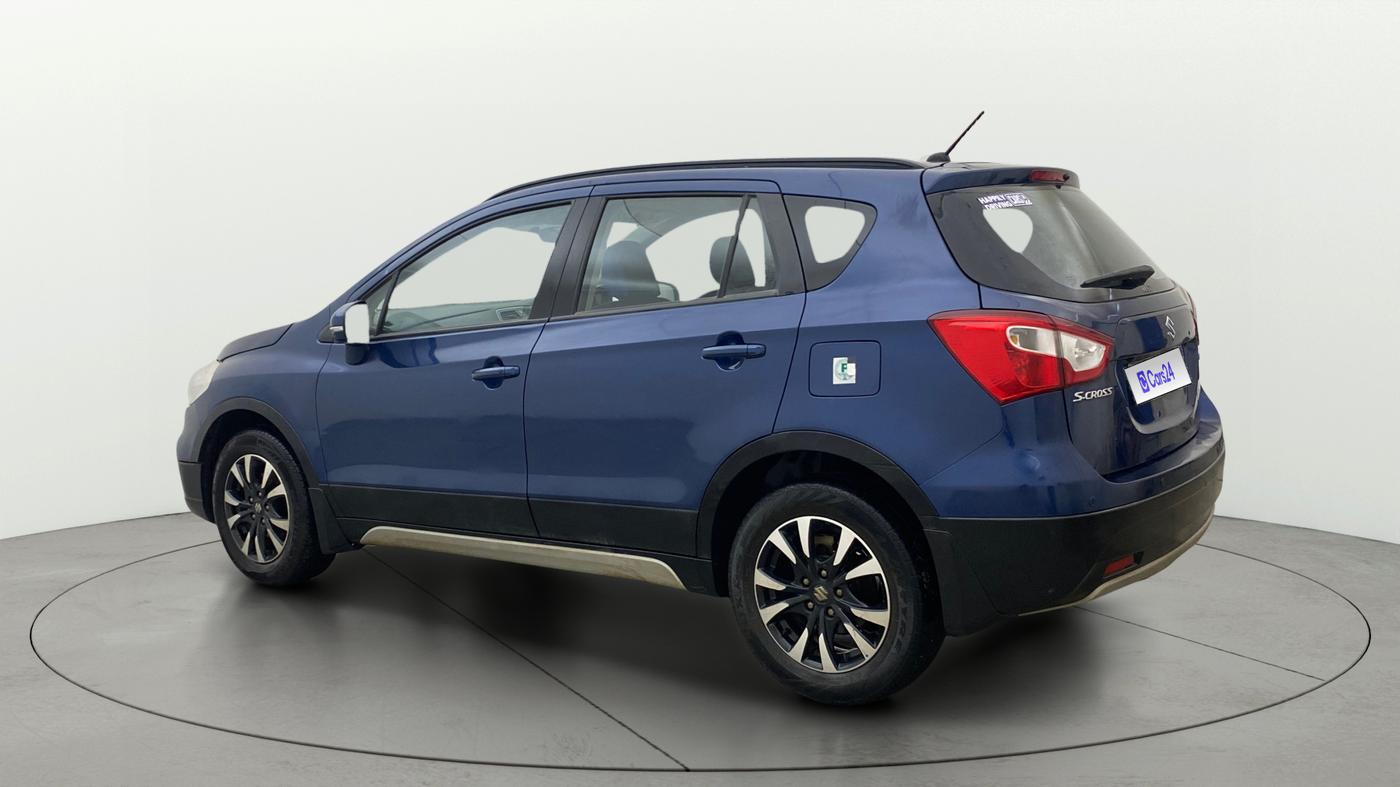 2022 Maruti S Cross ZETA 1.5, Petrol, Manual, 75,753 km, Left Back Diagonal