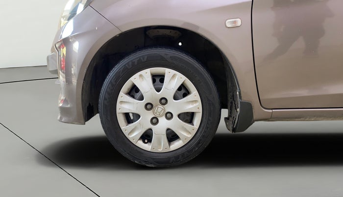 2014 Honda Brio S MT, Petrol, Manual, 71,790 km, Left Front Wheel