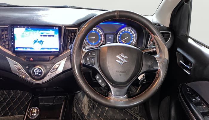 2021 Maruti Baleno DELTA PETROL 1.2, Petrol, Manual, 48,837 km, Steering Wheel Close Up
