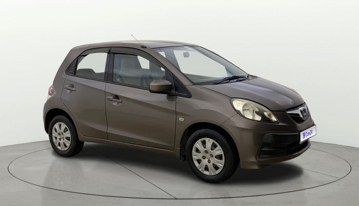 2014 Honda Brio S MT, Petrol, Manual, 64,493 km, Right Front Diagonal