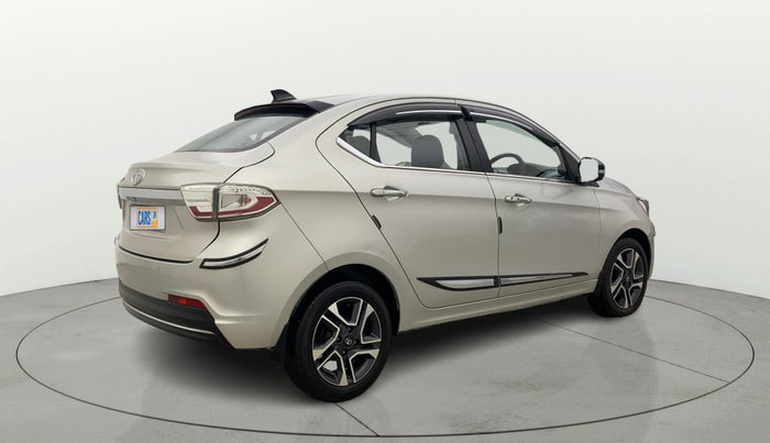 2021 Tata TIGOR XZA PLUS PETROL, Petrol, Automatic, 7,379 km, Right Back Diagonal