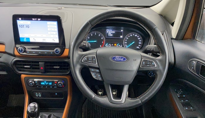 2019 Ford Ecosport TITANIUM 1.0L ECOBOOST SPORTS(SUNROOF), Petrol, Manual, 37,507 km, Steering Wheel Close Up