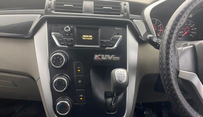 2016 Mahindra Kuv100 K6 5 STR, Petrol, Manual, 84,140 km, Air Conditioner