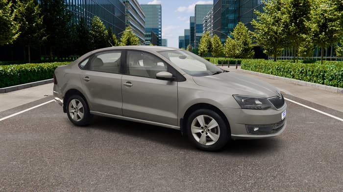 2017 Skoda Rapid STYLE 1.5 TDI, Diesel, Manual, 98,218 km, Right Front Diagonal