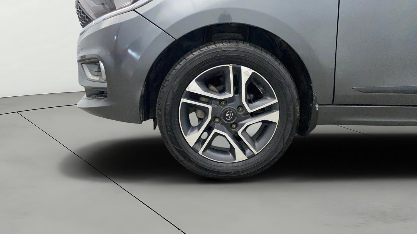 2021 Tata TIGOR XZ PLUS PETROL, Petrol, Manual, 62,930 km, Left Front Wheel