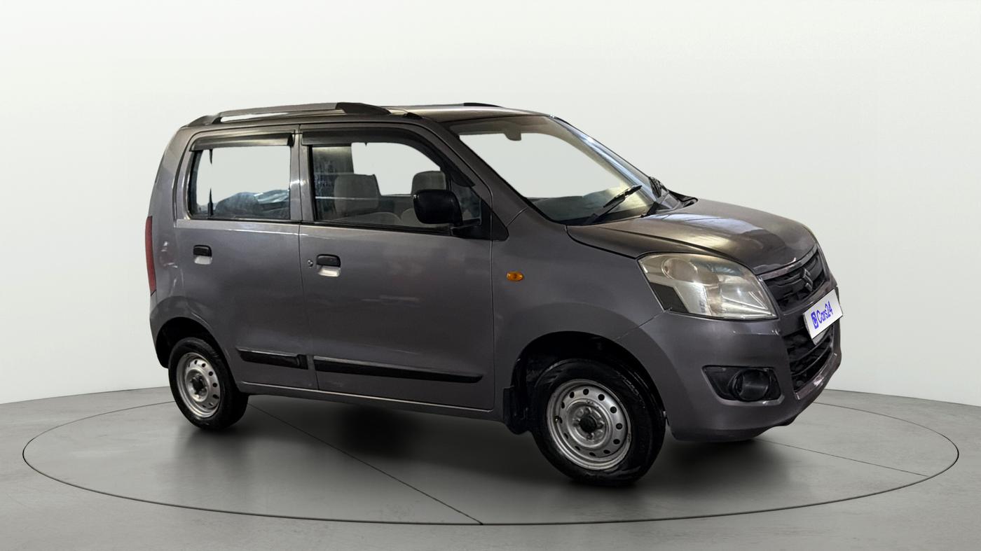 2017 Maruti Wagon R 1.0 LXI CNG, CNG, Manual, 75,765 km, Right Front Diagonal