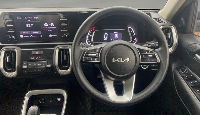 2022 KIA SONET HTK PLUS 1.0 IMT, Petrol, Manual, 24,519 km, Steering Wheel Close Up