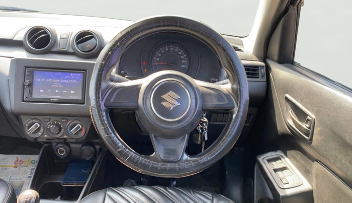 2020 Maruti Swift LXI, Petrol, Manual, 49,708 km, Steering Wheel Close Up
