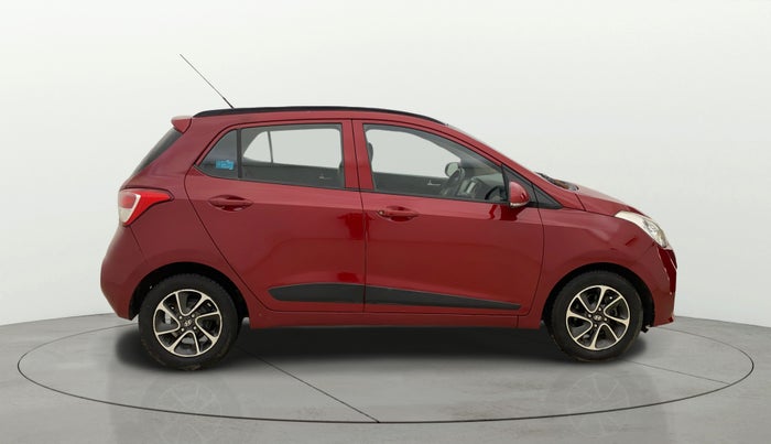 2017 Hyundai Grand i10 SPORTZ (O) AT 1.2 KAPPA VTVT, Petrol, Automatic, 69,552 km, Right Side View