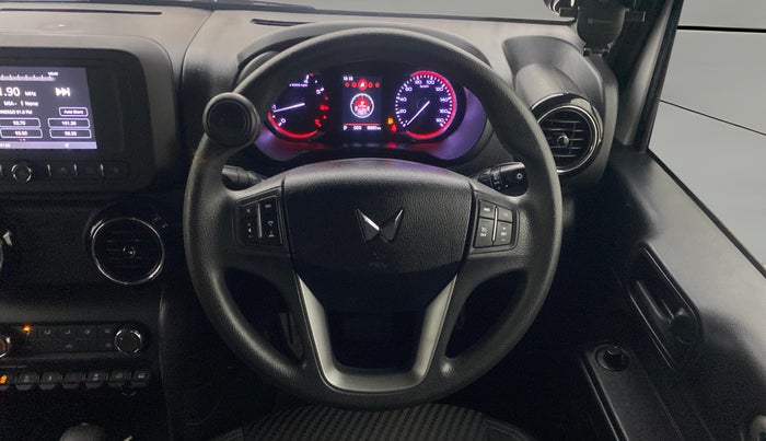 2024 Mahindra Thar LX P 2WD AT HT, Petrol, Automatic, 8,880 km, Steering Wheel Close Up