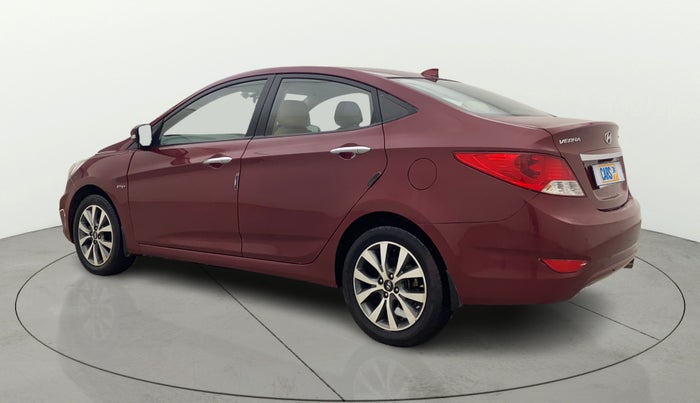2014 Hyundai Verna FLUIDIC 1.6 VTVT SX AT, Petrol, Automatic, 42,671 km, Left Back Diagonal