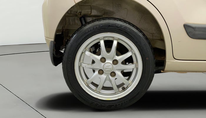 2013 Maruti Wagon R 1.0 VXI, Petrol, Manual, 57,715 km, Right Rear Wheel