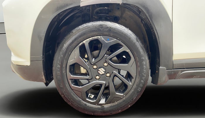 2023 Maruti FRONX DELTA PLUS 1.2L AGS, Petrol, Automatic, 48,912 km, Left Front Wheel
