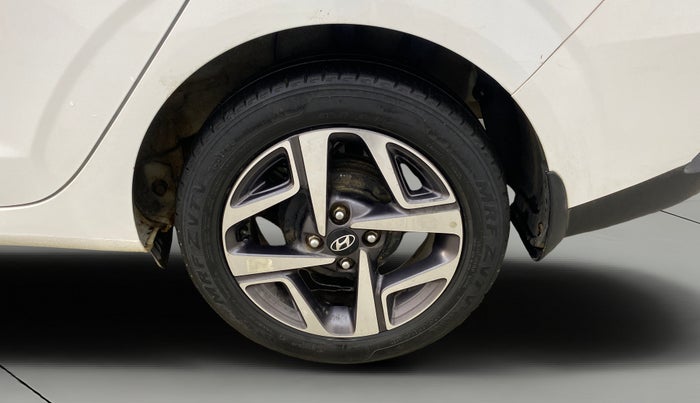 2022 Hyundai AURA SX PLUS 1.2 AMT, Petrol, Automatic, 36,263 km, Left Rear Wheel