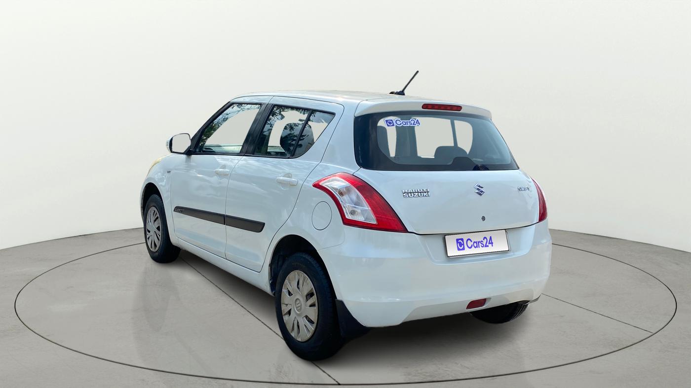 2014 Maruti Swift VXI, Petrol, Manual, 95,939 km, Left Back Diagonal
