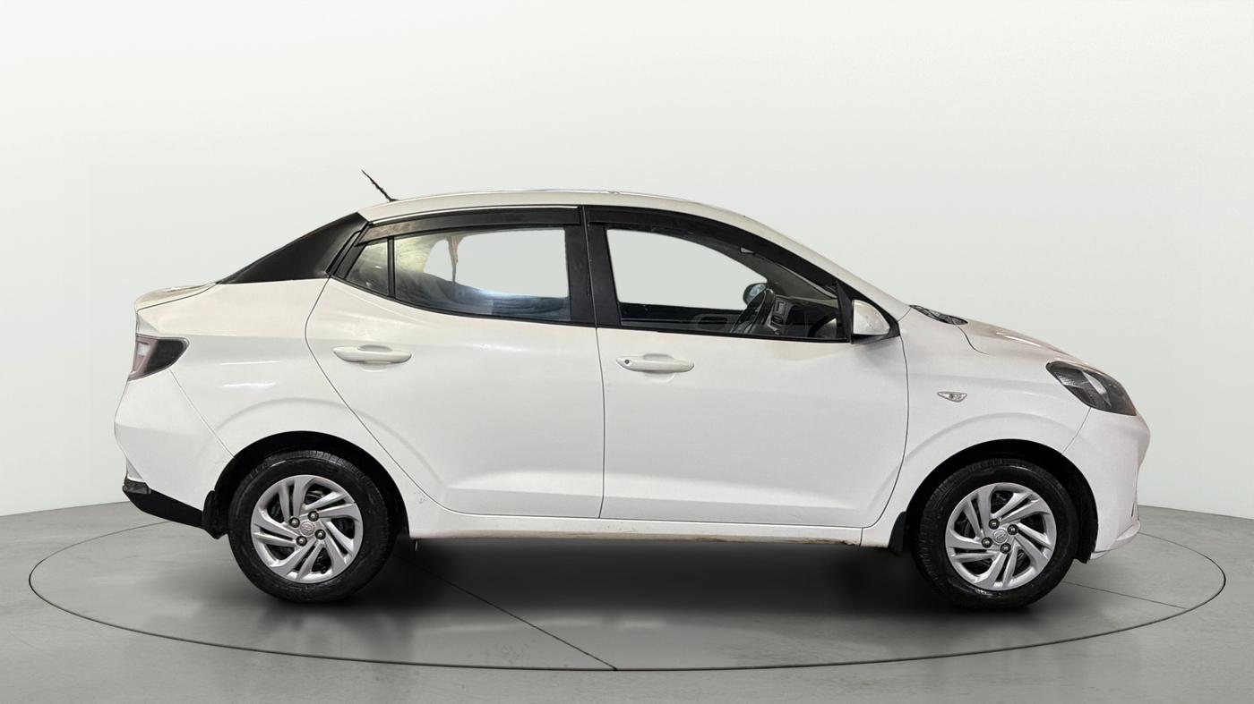 2020 Hyundai AURA S 1.2 CNG, CNG, Manual, 66,943 km, Right Side View