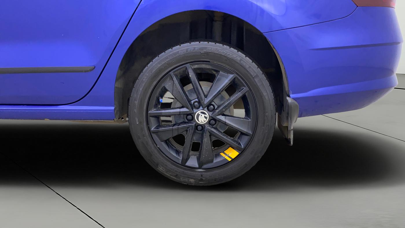 2020 Skoda Rapid AMBITION AT TSI, Petrol, Automatic, 1,03,591 km, Left Rear Wheel