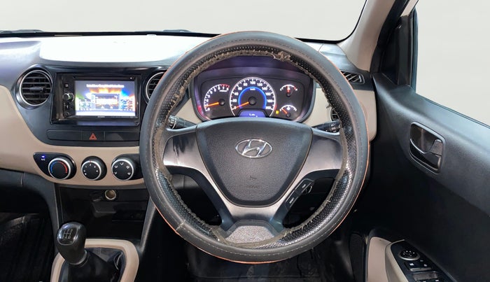 2017 Hyundai Grand i10 MAGNA 1.2 KAPPA VTVT, Petrol, Manual, 59,499 km, Steering Wheel Close Up