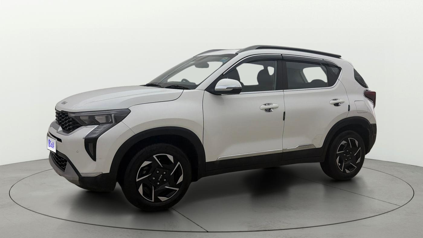 2024 KIA SONET HTK PLUS 1.0 TURBO PETROL IMT, Petrol, Manual, 27,009 km, Left Front Diagonal
