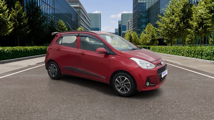 2018 Hyundai Grand i10 SPORTZ AT 1.2 KAPPA VTVT, Petrol, Automatic, 37,648 km, Right Front Diagonal