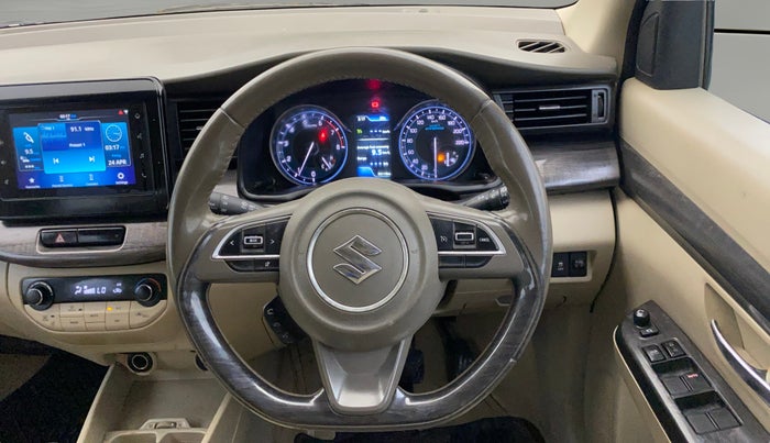 2022 Maruti Ertiga ZXI+ SHVS, Petrol, Manual, 83,109 km, Steering Wheel Close Up
