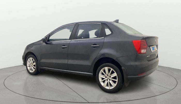 2017 Volkswagen Ameo HIGHLINE1.5L, Diesel, Manual, 1,30,721 km, Left Back Diagonal