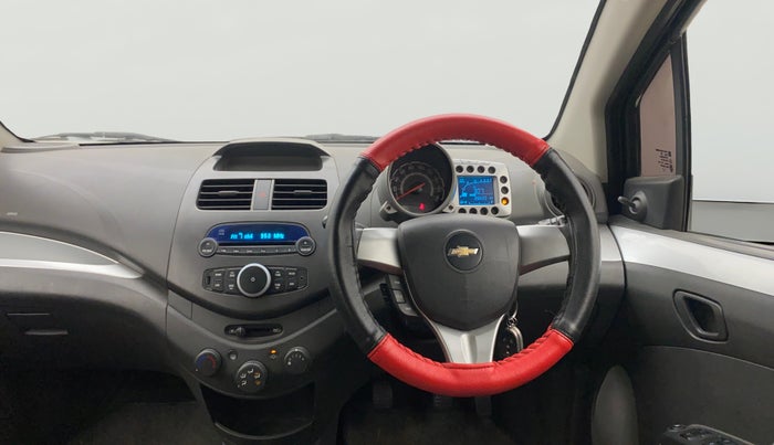 2014 Chevrolet Beat LT PETROL, Petrol, Manual, 39,800 km, Steering Wheel Close Up