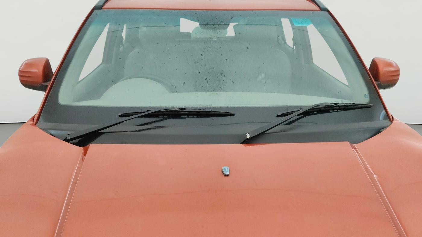 2017 Mahindra Kuv100 K8 6 STR, Petrol, Manual, 7,653 km, Front Windshield