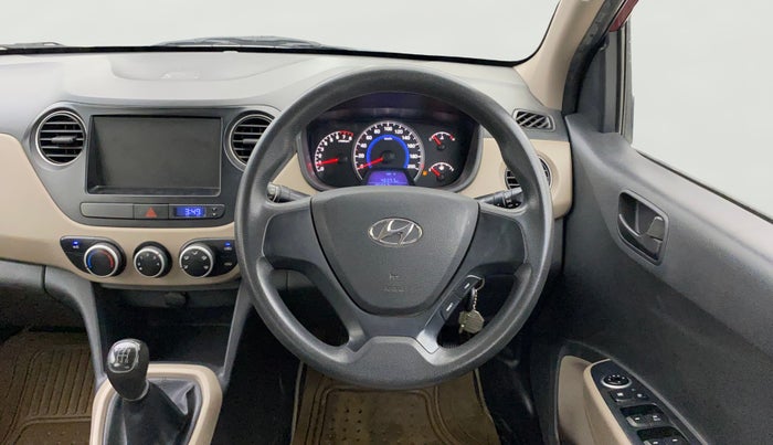 2016 Hyundai Grand i10 MAGNA 1.2 KAPPA VTVT, Petrol, Manual, 25,552 km, Steering Wheel Close Up
