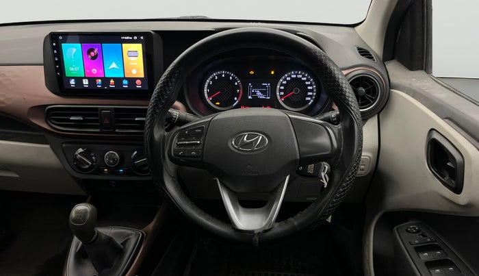 2022 Hyundai AURA S 1.2 CNG, CNG, Manual, 77,572 km, Steering Wheel Close Up