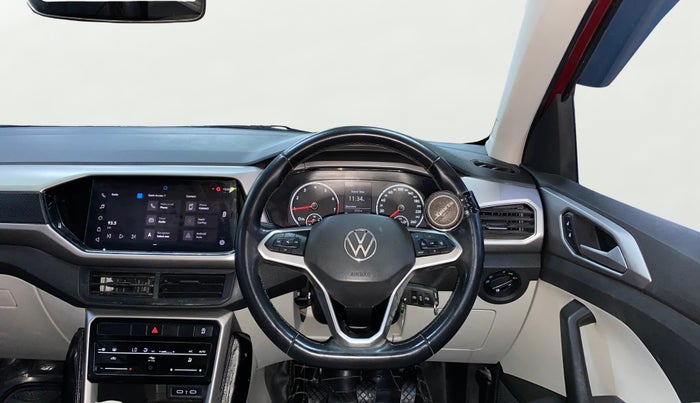 2024 Volkswagen TAIGUN HIGHLINE 1.0 TSI MT, Petrol, Manual, 30,678 km, Steering Wheel Close Up