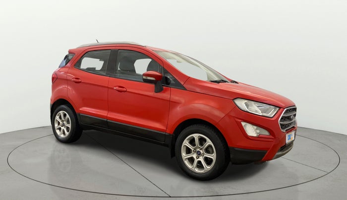 2018 Ford Ecosport TITANIUM + 1.5L PETROL AT, Petrol, Automatic, 50,718 km, Right Front Diagonal