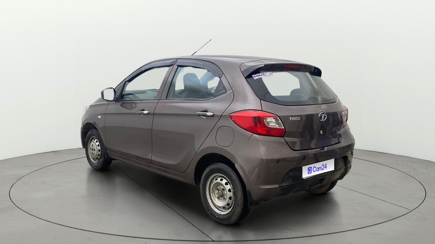 2017 Tata Tiago XM PETROL, Petrol, Manual, 1,07,041 km, Left Back Diagonal